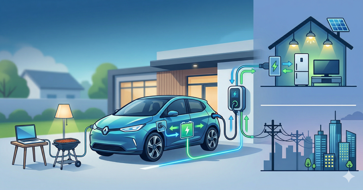 🔌 La Carga Bidireccional V2L, V2G y V2H en Coches Eléctricos: Tu Vehículo como Fuente de Energía